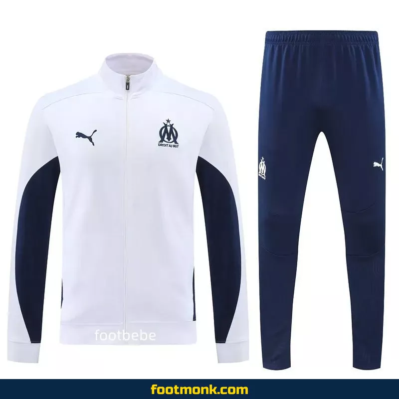 Ensemble veste Marseille 2024 2025 Blanc