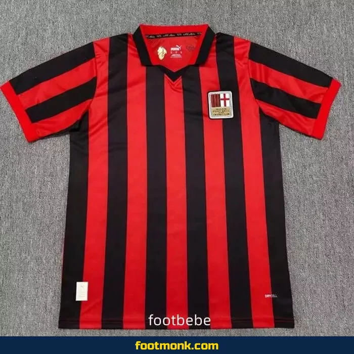 Maillot AC Milan 2024 125 ans Retro