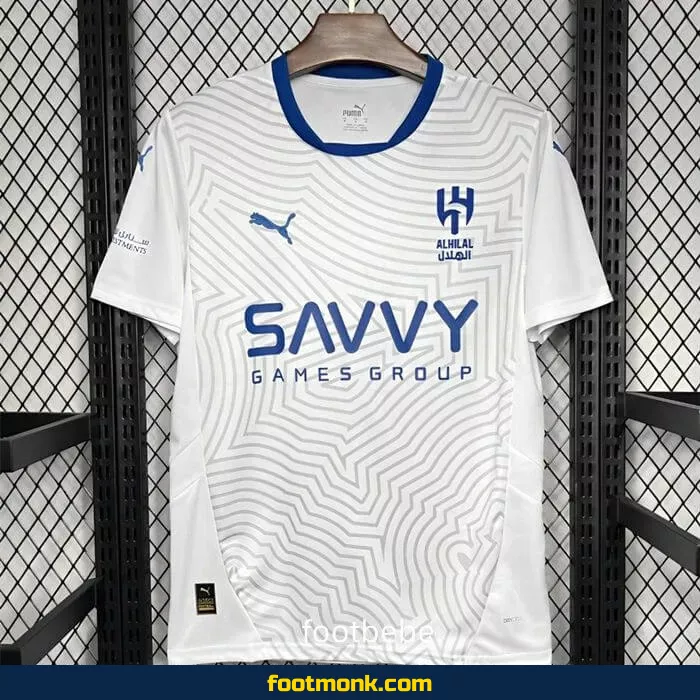 Maillot Al-Hilal Saudi 2024 2025 exterieur Blanc