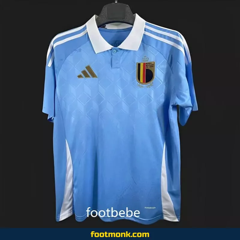 Maillot Belgique Euro 2024 exterieur bleu