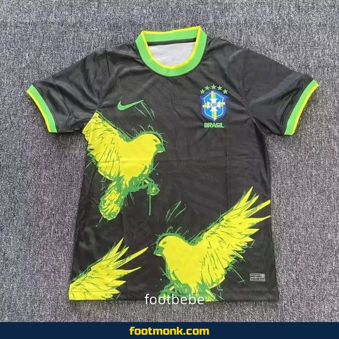 Maillot Brésil 2025 2026 concept version noir