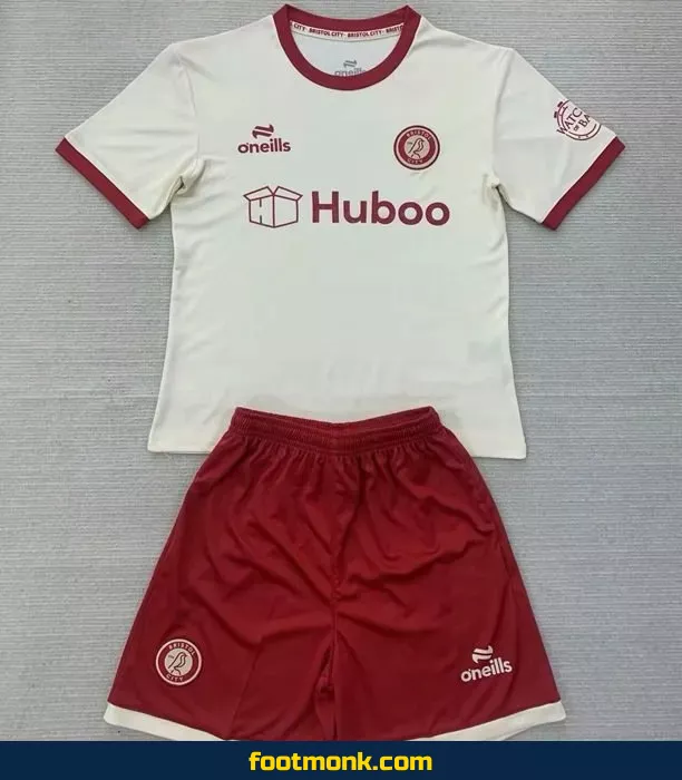 Maillot Bristol City Enfant 2024 2025 exterieur