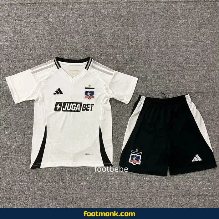 Maillot Colo-Colo Enfant 2025 2026 domicile Blanc