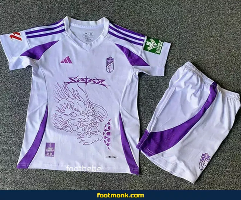 Maillot Granada Enfant 2024 2025 Fourth Blanc
