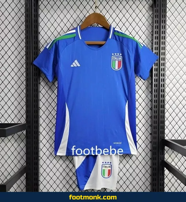 Maillot Italie Enfant Euro 2024 bleu