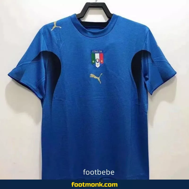 Maillot Italie Vintage 2006 domicile blue