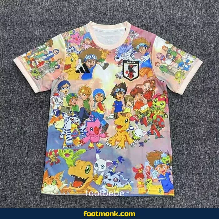 Maillot Japon 2025 2026 Digimon