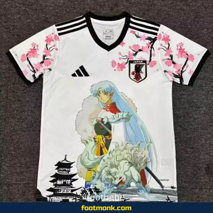 Maillot Japon 2025 2026 Inuyasha Blanc