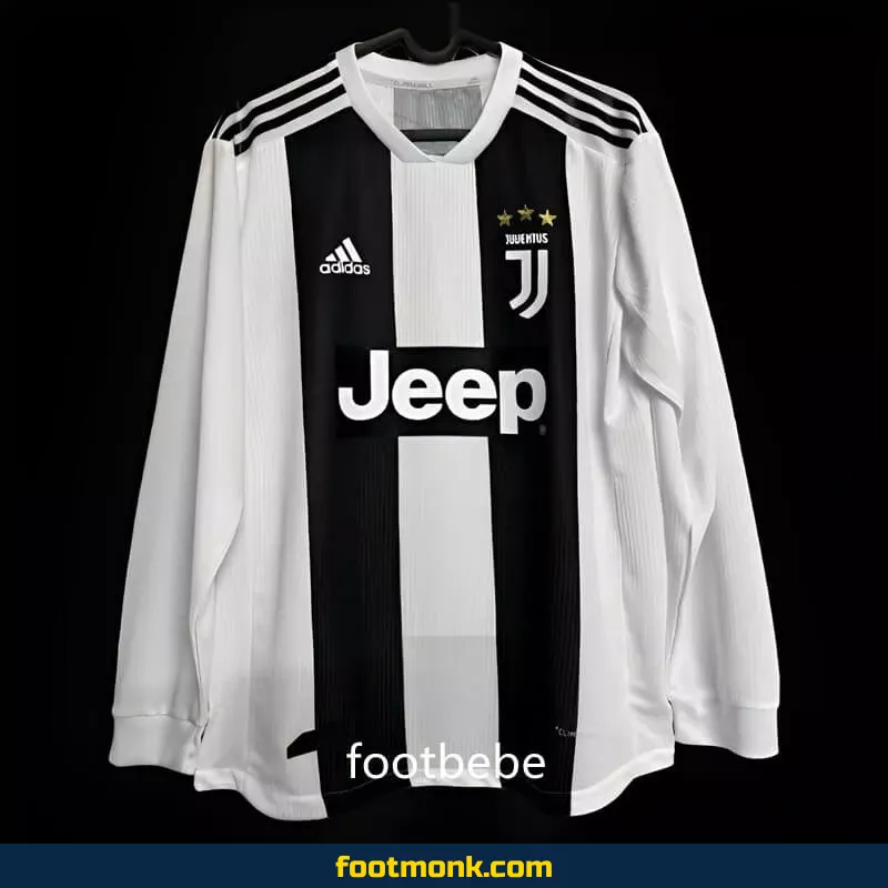 Maillot Juventus Vintage 2018 2019 domicile manches longues