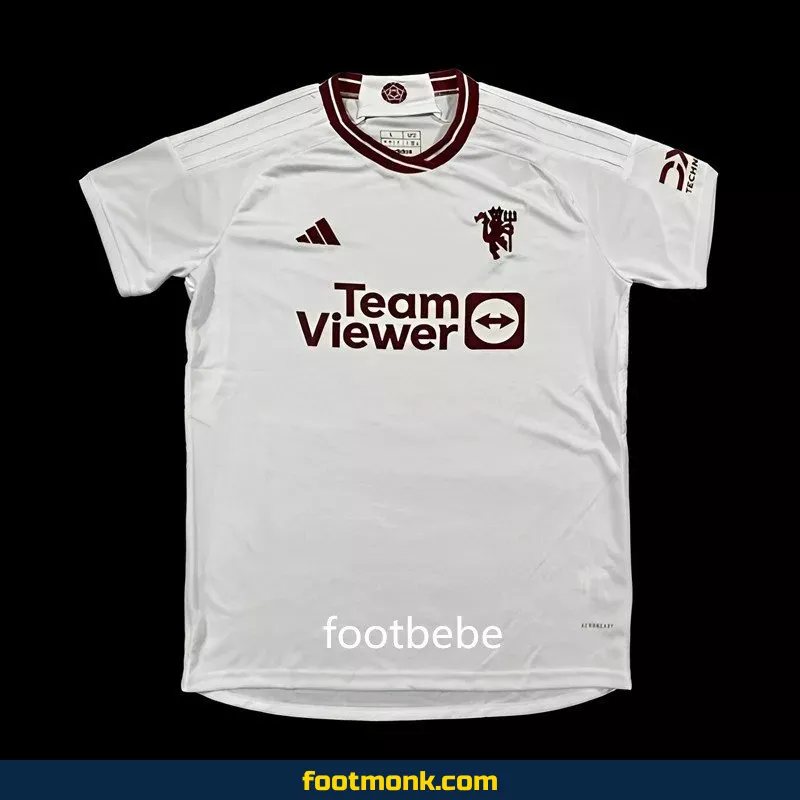 Maillot Manchester United 2023 2024 Third Blanc
