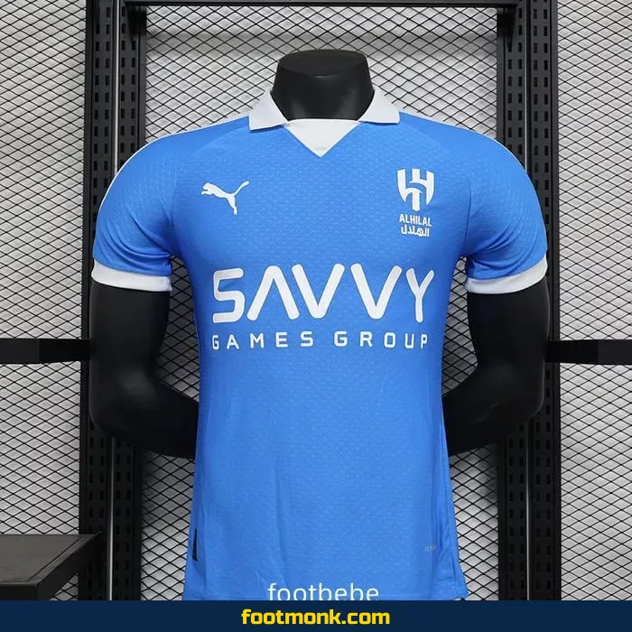 Maillot Match Al-Hilal Saudi 2024 2025 bleu