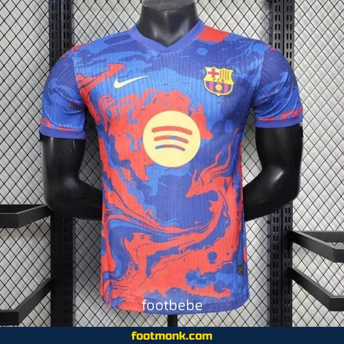 Maillot Match Barcelone 2025 2026 flamme