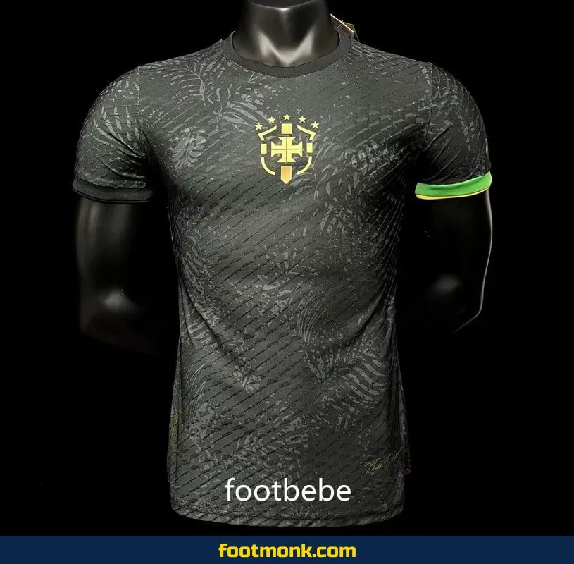 Maillot Match Brésil La Pulga 2023 2024 noir
