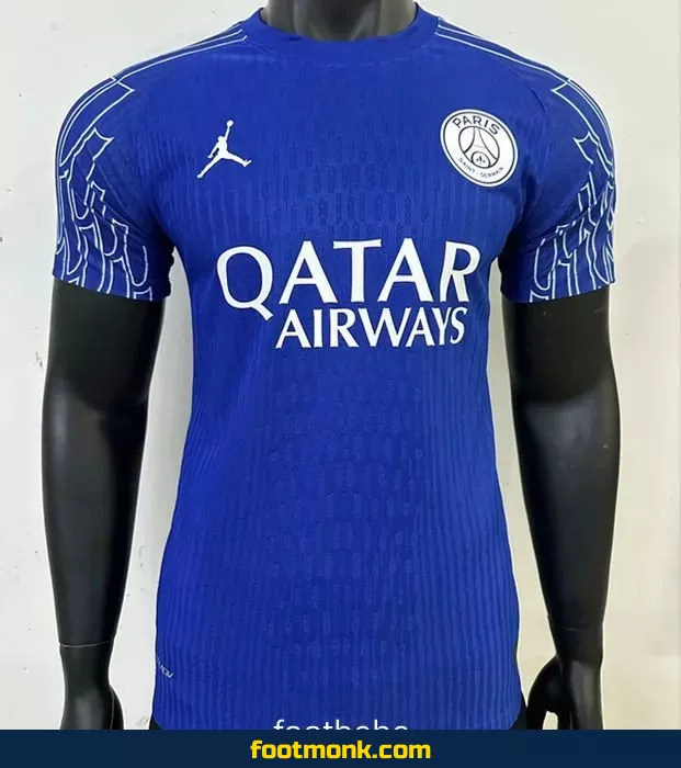 Maillot Match PSG Jordan 2024 2025 entraînement bleu