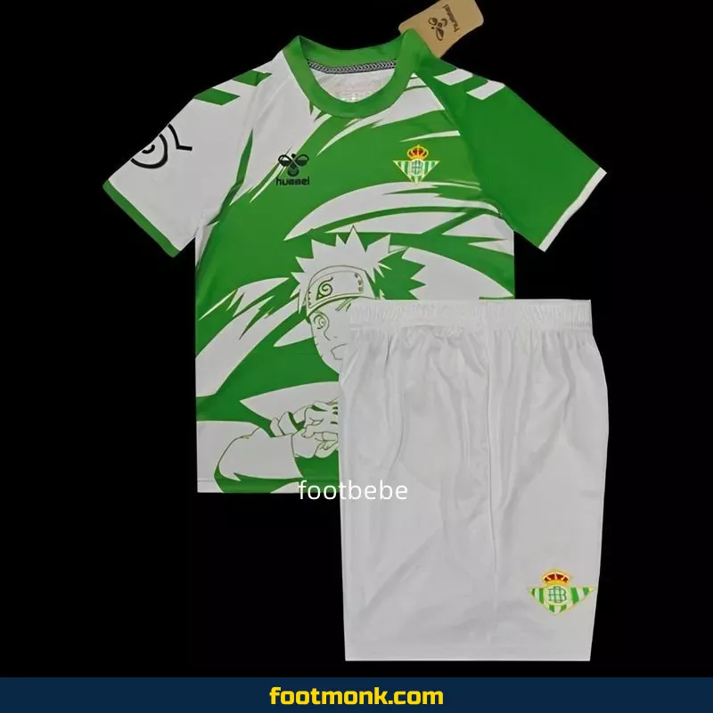 Maillot Real Betis Enfant 2025 2026 naruto shippuden