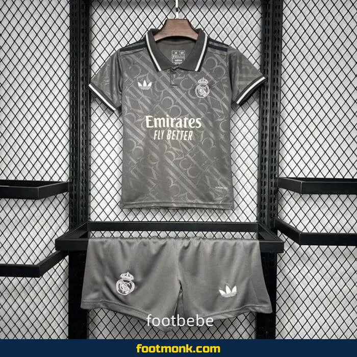 Maillot Real Madrid Enfant 2024 2025 Third noir