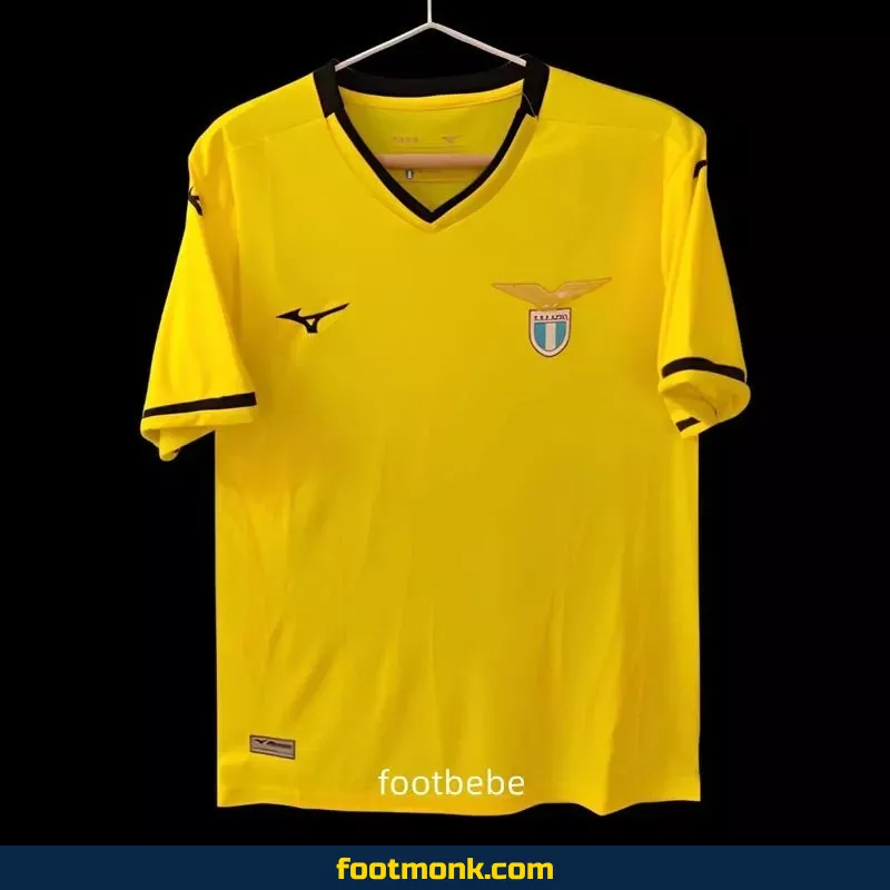 Maillot de foot Lazio 2024 2025 exterieur jaune