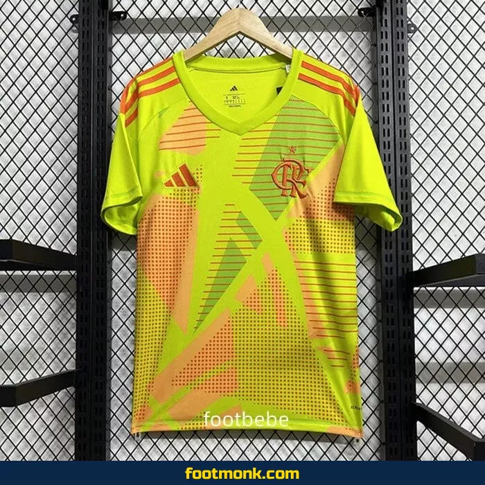 Maillot flamengo 2025 2026 Gardien de but jaune
