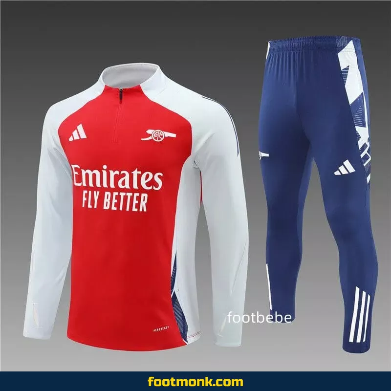 Survetement Arsenal 2024 2025 rouge