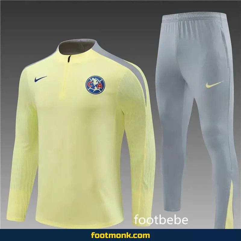 Survetement Club América 2024 2025 jaune clair